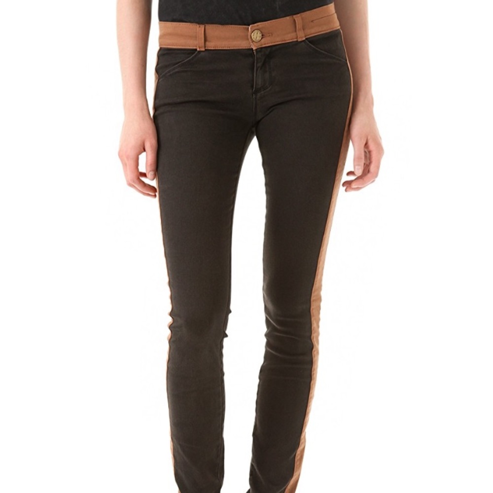Current Elliot Faded Black Skinny Jean